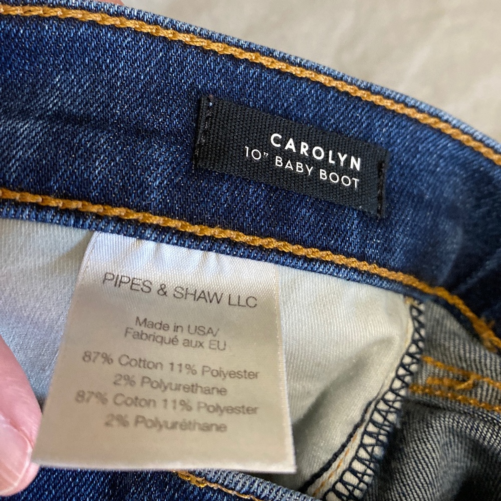 Veronica Beard Carolyn Baby Boot Jeans - Picture 10 of 11